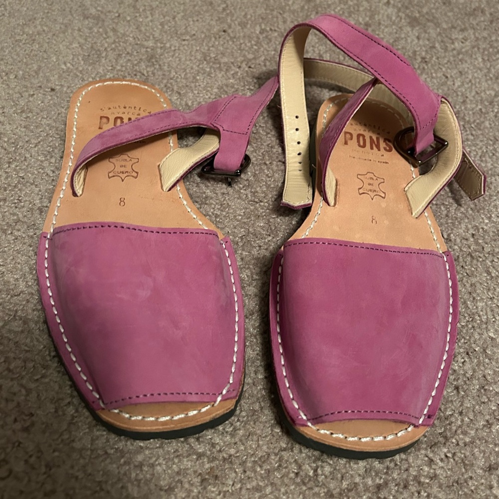 Pons Avarcas Ankle Strap Sandals
